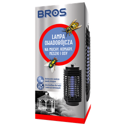 Lampa owadobójcza – na komary, muchy, meszki i osy – Bros