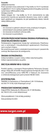 Mączka bazaltowa 3 kg Target