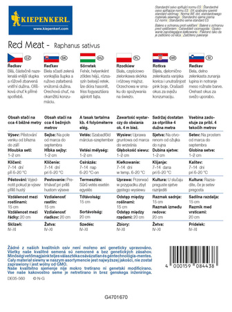Rzodkiewka Red Meat Kiepenkerl