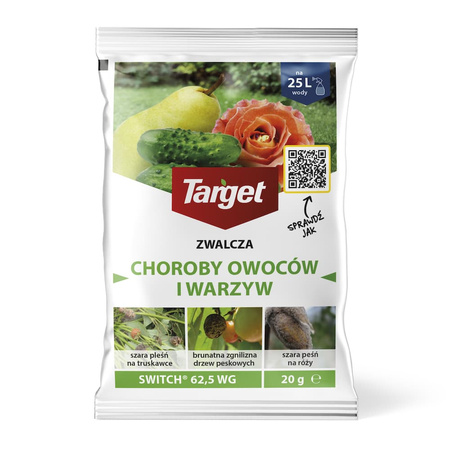 Switch 62,5 WG środek zwalczający szarą pleśń i antraknozę 20 g Target
