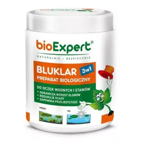 BluKlar 3w1 - preparat do czyszczenia oczek wodnych i stawów - 500 g