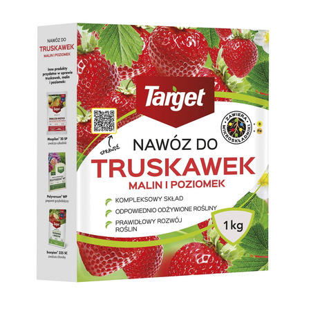 Nawóz do truskawek, malin i poziomek z mikroelementami 1 kg