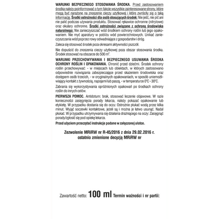 Chwastox nowy trio 390 SL 100 ml