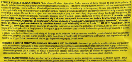 Trutka na myszy i szczury Brodifacoum pasta - 1 kg 29 ppm