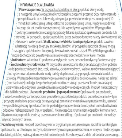 Patenrat Pellet - Granulat Na Myszy i Szczury - 1 kg