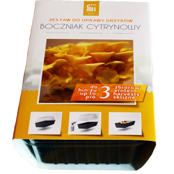 Zestaw do uprawy grzybów – Boczniak cytrynowy – 3 l Exotic Grow