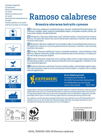 Brokuł Ramoso calabrese - Kiepenkerl