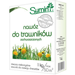 Nawóz Do Trawników Zachwaszczonych 1 kg