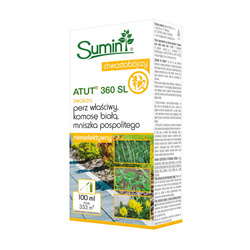 Atut 360 SL - zwalcza chwasty na kostce i w sadach 100 ml