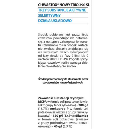 Chwastox Nowy Trio  390 SL 100 ml
