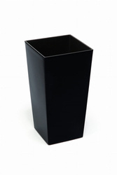 Osłonka doniczka Ø300 mm Finezja – czarna – Lamela