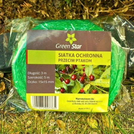 Siatka ochronna 3 x 5 m Green Star