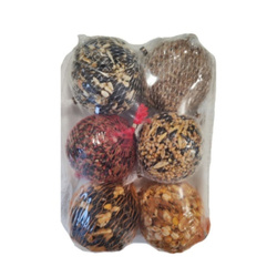 Pokarm dla ptaków - kule tłuszczowe ''Ptasie Bistro''- 6 szt