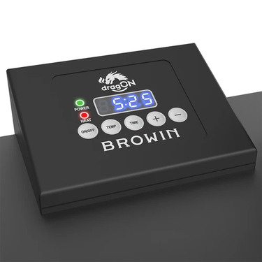 Wędzarnia dragON z podstawą mobilną i płynem Browin