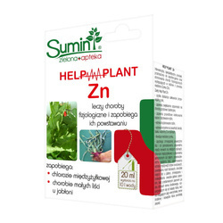 Help Plant ZN - Zapobiega Chlorozie Międzyżyłkowej, "Chorobie Małych Liści" u Jabłoni 20 ml
