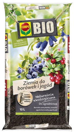 BIO Ziemia do borówek i jagód 15 l Compo