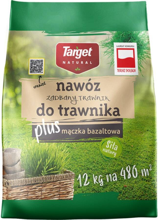 Nawóz do trawnika – z mączką bazaltową – 12 kg Target