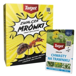 Ants Control – Granulat Na Mrówki – 1 kg Target + Starane Trawniki – zwalcza chwasty na trawniku – 100 ml Target (ZESTAW)
