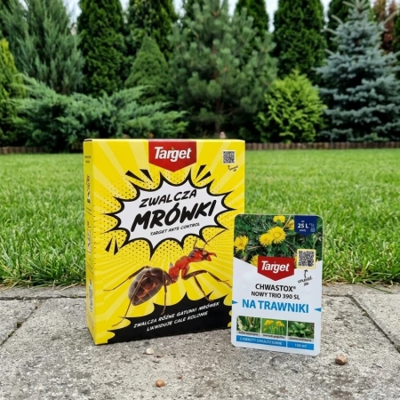 Ants Control – Granulat Na Mrówki – 1 kg Target + Chwastox Nowy Trio 390 SL– 100 ml Target (ZESTAW)