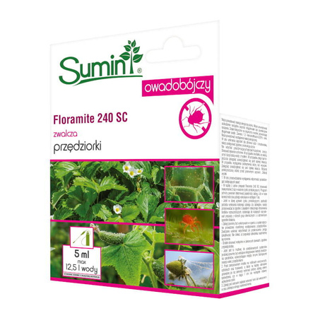 Floramite 240 SC Zwalcza Przędziorki 5 ml