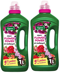 Nawóz do roślin kwitnących z dużą zawartością potasu Vegano Flower Power 2 x 1000 ml