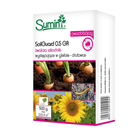Soilguard 0,5 GR – zwalcza szkodniki glebowe – 500 g Sumin