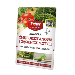 Lepinox Plus zwalcza ćmę bukszpanową i gąsienice motyli 30 g