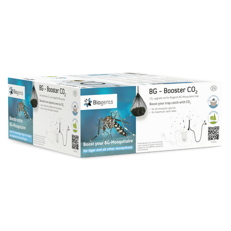 Biogent BG Mosquitarie (pułapka na komary) + BG Booster (zestaw do butli CO2)