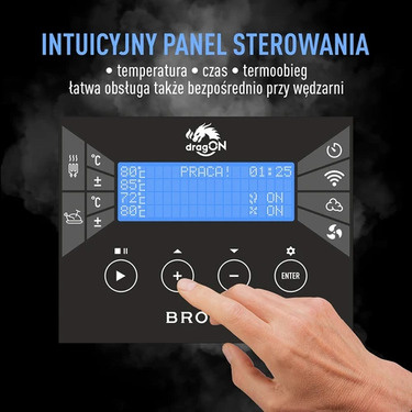 Zestaw modułów do wędzarni dragON IQ 2,7kW Browin