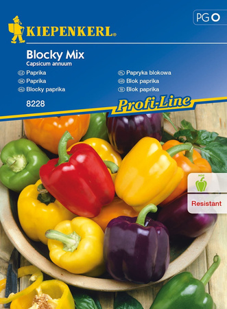 Papryka blokowa Blocky mix Kiepenkerl