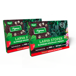 Larva Stoper 100 MLN – nicienie na opuchlaki i pędraki – Vegano