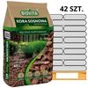 Kora Sosnowa Premium Biovita 40-90 mm 42 szt. x 45 l Paleta