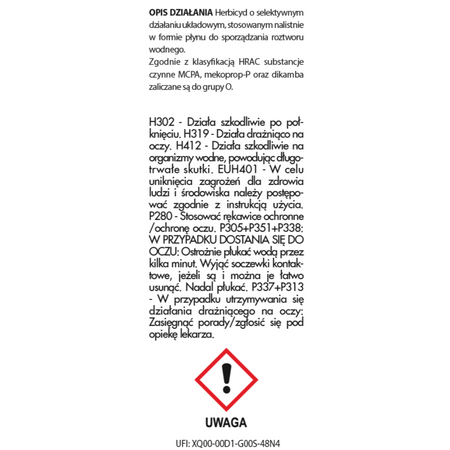 Chwastox Nowy Trio  390 SL 100 ml