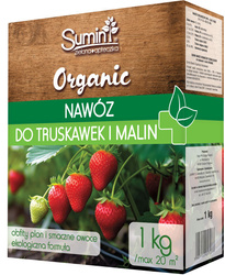 Nawóz organiczny granulowany do truskawek i malin 1 kg Sumin