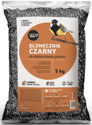 Pokarm dla ptaków - słonecznik czarny - 5 kg