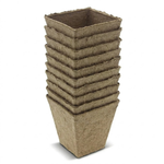 Doniczki z włókna kokosowego kwadratowe – 6 cm x 20 szt. Green Star