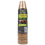Doniczki z włókna kokosowego okrągłe – średnica 6 cm, wysokość 6 cm x 24 szt. Green Star