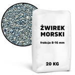 Żwir morski 8-16 mm – 20 kg