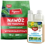 Nawóz wysokoazotowy 8 kg Vegano + Starane Trawniki 250 ml (ZESTAW)