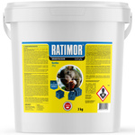 Trutka na myszy i szczury Brodifacoum kostka - 3 kg 29 ppm
