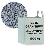 Grys granitowy ''Dalmatyńczyk'' 16-22 mm – big bag – 1 tona