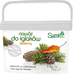 Nawóz jesienny do iglaków – 5 kg Sumin