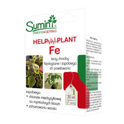 Help Plant FE - Zapobiega Chlorozie Międzyżyłkowej Na Majmłodszych Liściach, Zahamowaniu Wzrostu 20 ml