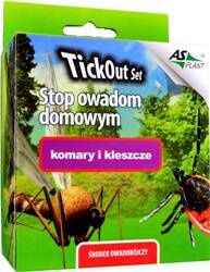  Tickout Set - zwalcza komary i kleszcze 2x250 ml
