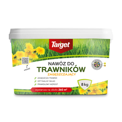 Nawóz do traw zagęszczający z mikroskładnikami – 8 kg Target