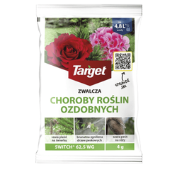 Switch 62,5 WG środek zwalczający choroby grzybowe na różach, pelargoniach i innych roślinach ozdobnych 4 g Target