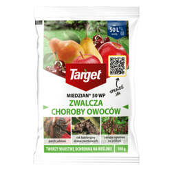 Miedzian 50 WP środek zwalczający choroby warzyw i owoców 100 g Target