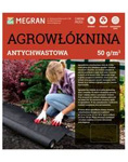 Agrowłóknina 50g/m2 Antychwastowa czarna 1,6 m x 5 mb