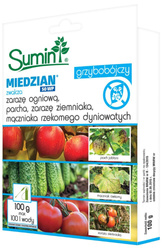 Miedzian 50 WP  - na choroby drzew owocowych 100 g
