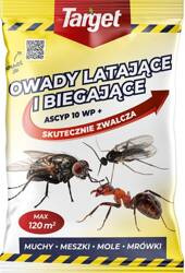 Ascyp new 10 WP+ - zwalcza owady latające i biegające - 20 g Target 